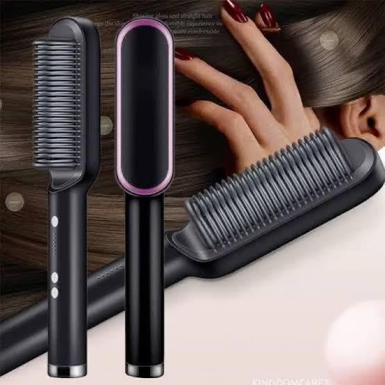 Electric-Comb-Hair-Straightener